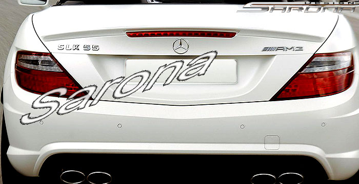 Custom Mercedes SLK  All Styles Trunk Wing (2012 - 2013) - $249.00 (Part #MB-064-TW)